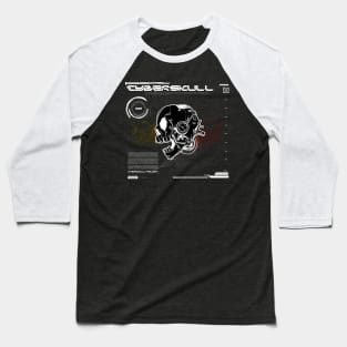 Cyber skull Baseball T-Shirt